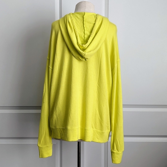 Sundry Basic Hoodie Pullover Tie Dye Drawstrings Long Sleeves Lemonade M NWT - Picture 9 of 14